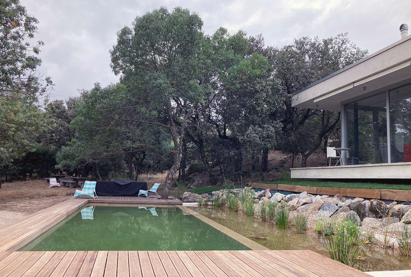 Vivienda unifamiliar sostenible. 